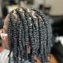 Straight  back Cornrow (without extensions)