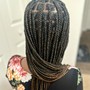 Knotless braids