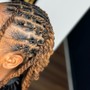 Mens single braids (box or triangle parts)