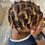 Kids braids (long hair )