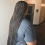 Medium Box Braids