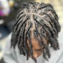 Loc Retwist-Shaved Sides