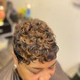 Cut and Style (shampoo included)natural hair additional cost