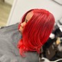 Hair color rinse (no style) add on service