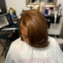 Hair color rinse (no style) add on service