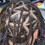 Boho Knotless Braids