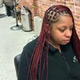 Extra small knotless braids