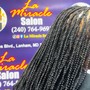 smedium Senegalese Twist - on but length $280