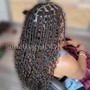 Butt Length Box Braids