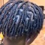 Men box braid or twist