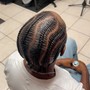 Kid's Braids with weave