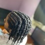 Medium box braids/Knotless/twists