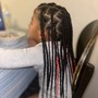 Under-wig Cornrows