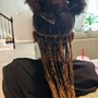 Under-wig Cornrows