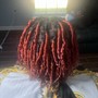 Kids loc’s Retwist & Style(regular-medium size) (12 & under)