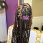 Kids loc’s Retwist & Style(regular-medium size) (12 & under)