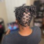 Individual Braids (undercut)