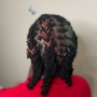 Cornrows (undercut) straight back