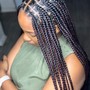 Medium Box Braids