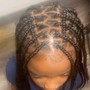 Kid's Smedium Knotless Braids