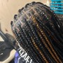 Knotless braids