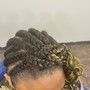 Braids, Crochets and Twist Takedown