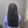 Small Knotless  Braids