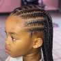 Kid's Braids ( with Hair added)