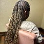 Kid's Braids W Natural Hair