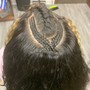 Medium tribal ponytail