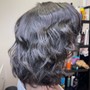 Grey Coverage for natural short hair