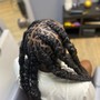 Small Knotless Braids