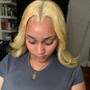 360 lace wig install (updo)