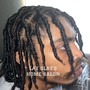 (3)  22” Bone Straight Bundles