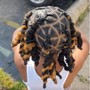 Loc retwist and style (Kids) (2-16)