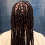 Fulani braids (half feed-in & half box braids)