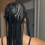 Small Knotless Braids