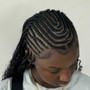 Small Knotless Braids