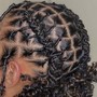 3 Layer Cornrows Meduim