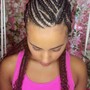 Goddess Braids corn rows