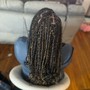 Knotless Goddess Braids (Medium)