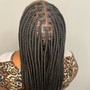 Small Knotless braids