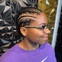 Ponytail Cornrows