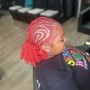 Freestyle braids (hair added)