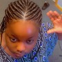 Kid's medium box Braids