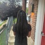 Medium Knotless Braids