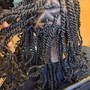 Kinky Twist-Medium size-short to shoulder length