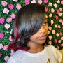 Natural Hair- Partial Highlights