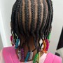 Individual twist braids