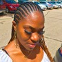 Small Feed In Braids (12-20 Braids)